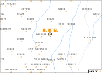 map of Muhingu