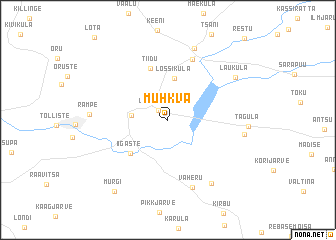 map of Muhkva