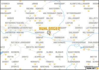 map of Mühlanger