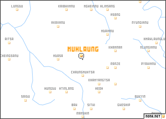 map of Muhlaung