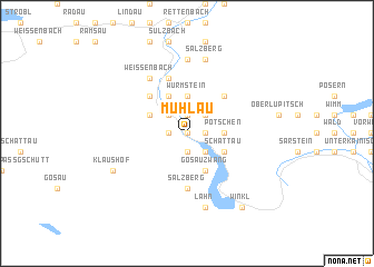 map of Mühlau