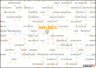 map of Mühlbach