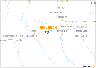 map of Mühlbach