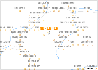 map of Mühlbach