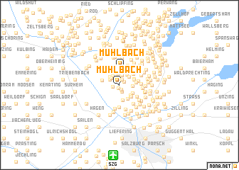 map of Mühlbach