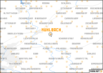 map of Mühlbach