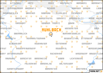 map of Mühlbach