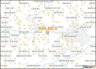 map of Mühlbach