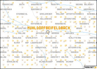 map of Mühldorf bei Feldbach