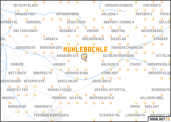 map of Mühlebächle