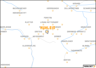 map of Mühlein