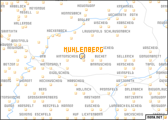 map of Mühlenberg