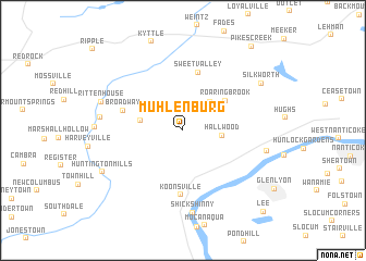 map of Muhlenburg