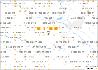 map of Mühlendorf