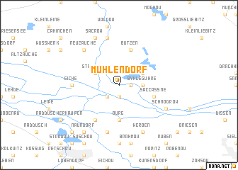 map of Mühlendorf