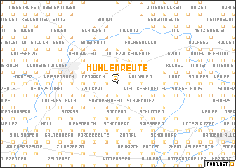 map of Mühlenreute