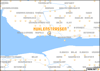 map of Mühlenstraßen