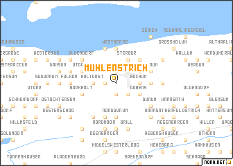 map of Mühlenstrich