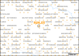 map of Mühlen