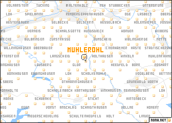 map of Muhlerohl