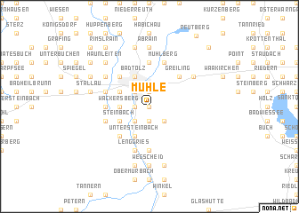 map of Mühle