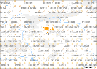 map of Mühle