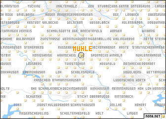 map of Muhle