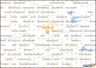 map of Mühle