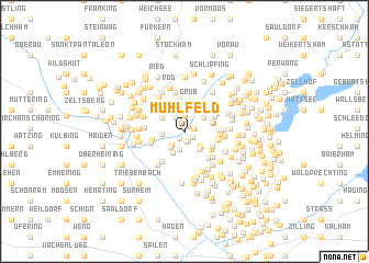 map of Mühlfeld