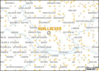 map of Mühllacken
