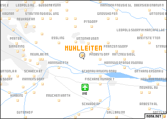 map of Mühlleiten