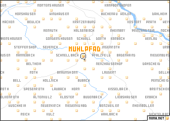 map of Mühlpfad