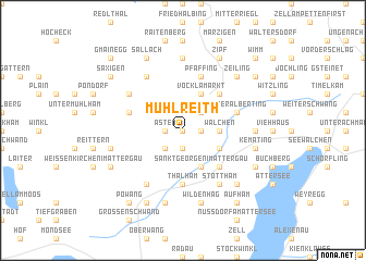 map of Mühlreith