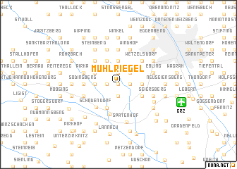 map of Mühlriegel