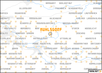 map of Mühlsdorf