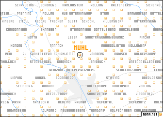 map of Mühl