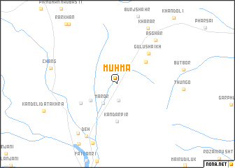 map of Muhma