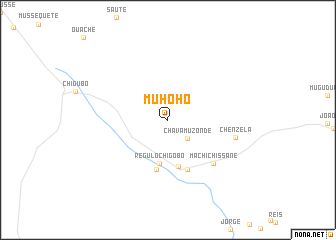 map of Muhoho