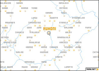 map of Muhoni