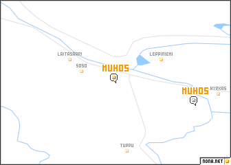 map of Muhos