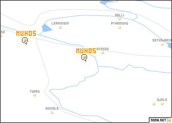 map of Muhos