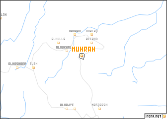 map of Muhrah