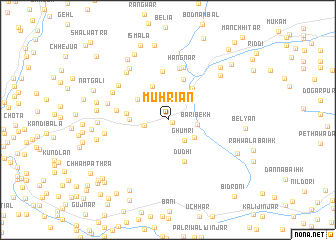 map of Muhriān