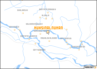 map of Muḩsin Āl Nu‘mān