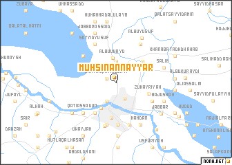 map of Muḩsin an Nayyār