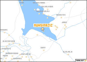 map of Muḩsin ‘Azīz