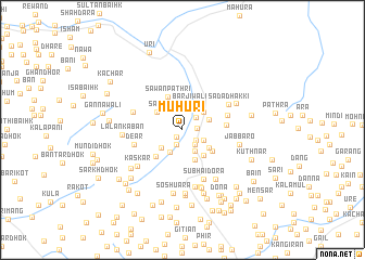 map of Muhuri