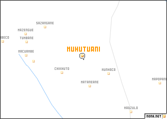 map of Muhutuani