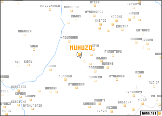 map of Muhuzo