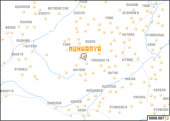 map of Muhwanya